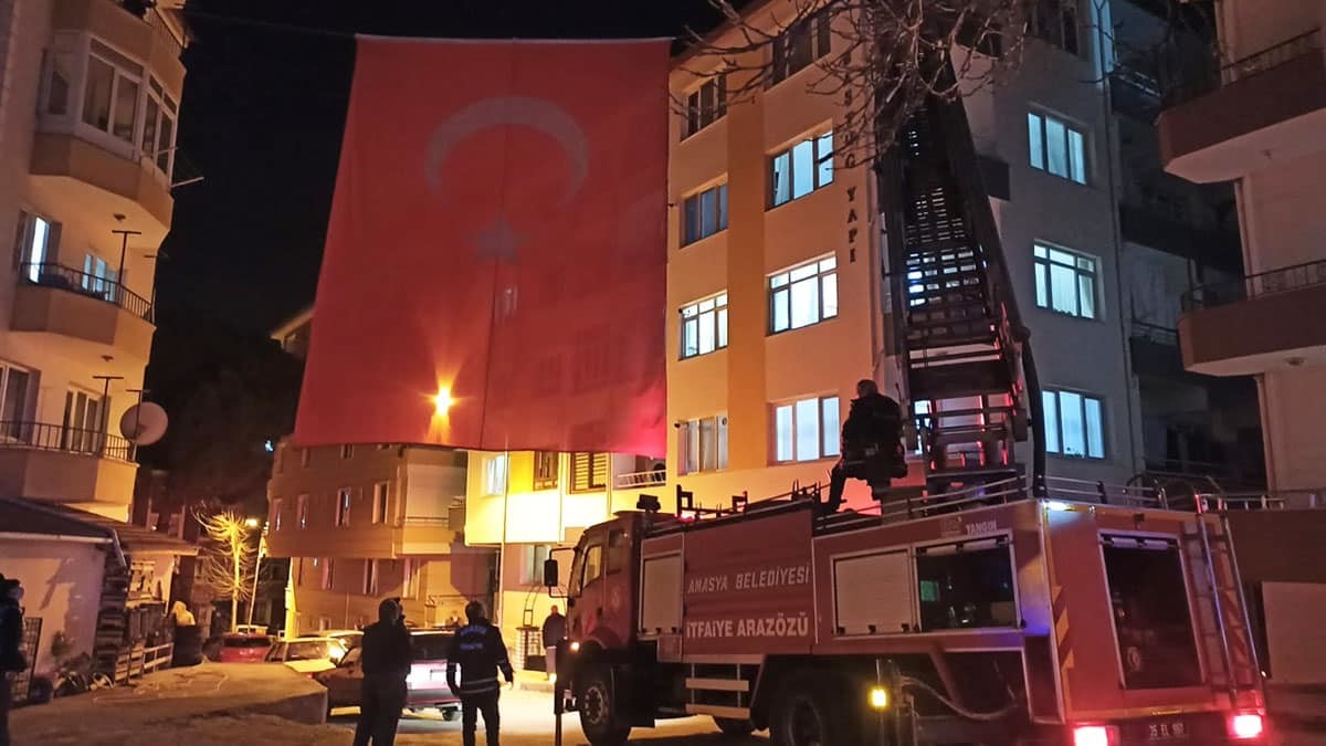 Amasya'ya şehit ateşi düştü
