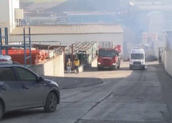 Arnavutköy'de fabrikada patlama