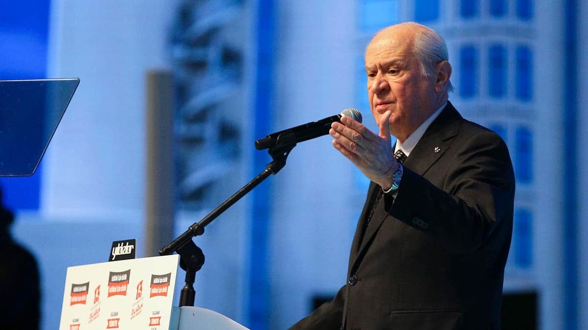 Bahçeli: HDP açılmamak üzere kapatılmalıdır