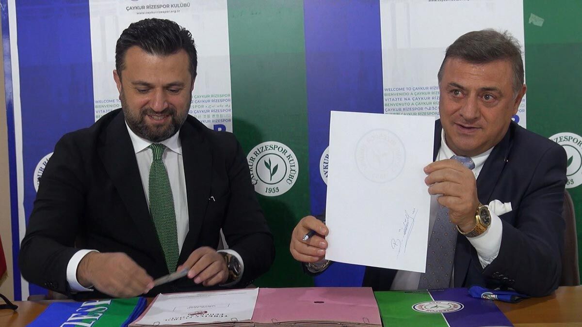 Çaykur Rizespor Bülent Uygun ile sözleşme imzaladı