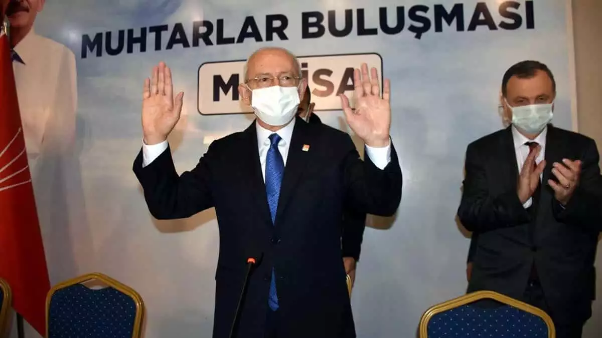 Cumhuriyet halk partisi (chp) genel başkanı kemal kılıçdaroğlu, bir araya geldiği muhtarlara, "sizden oy istemeye gelmedim. Sizden isteğim kendi haklarınıza sahip çıkın ve o hakkı size teslim etmeyenlerle mücadele edin" dedi.