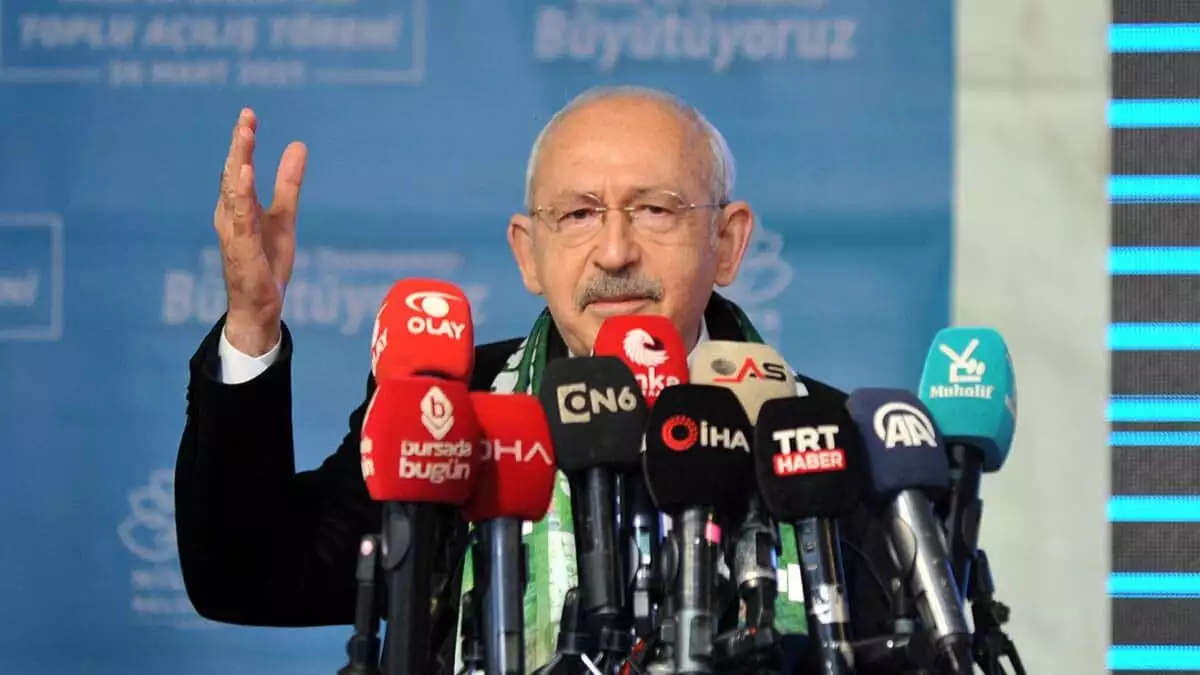 Kılıçdaroğlu: ülkeye huzuru getireceğiz
