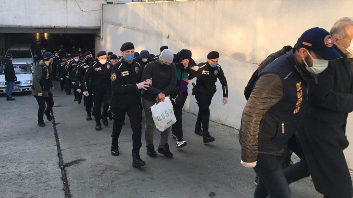 Dijital para dolandırıcılığı; 27 kişi adliyede