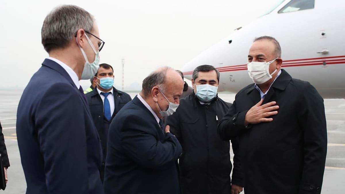 Çavuşoğlu, asya'nın kalbi-i̇stanbul süreci 9’uncu bakanlar konferansı için tacikistan’a gitti