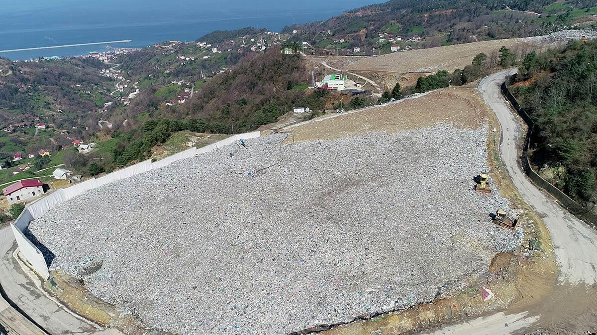 Çöp depolama alanı doluluk seviyesine ulaştı