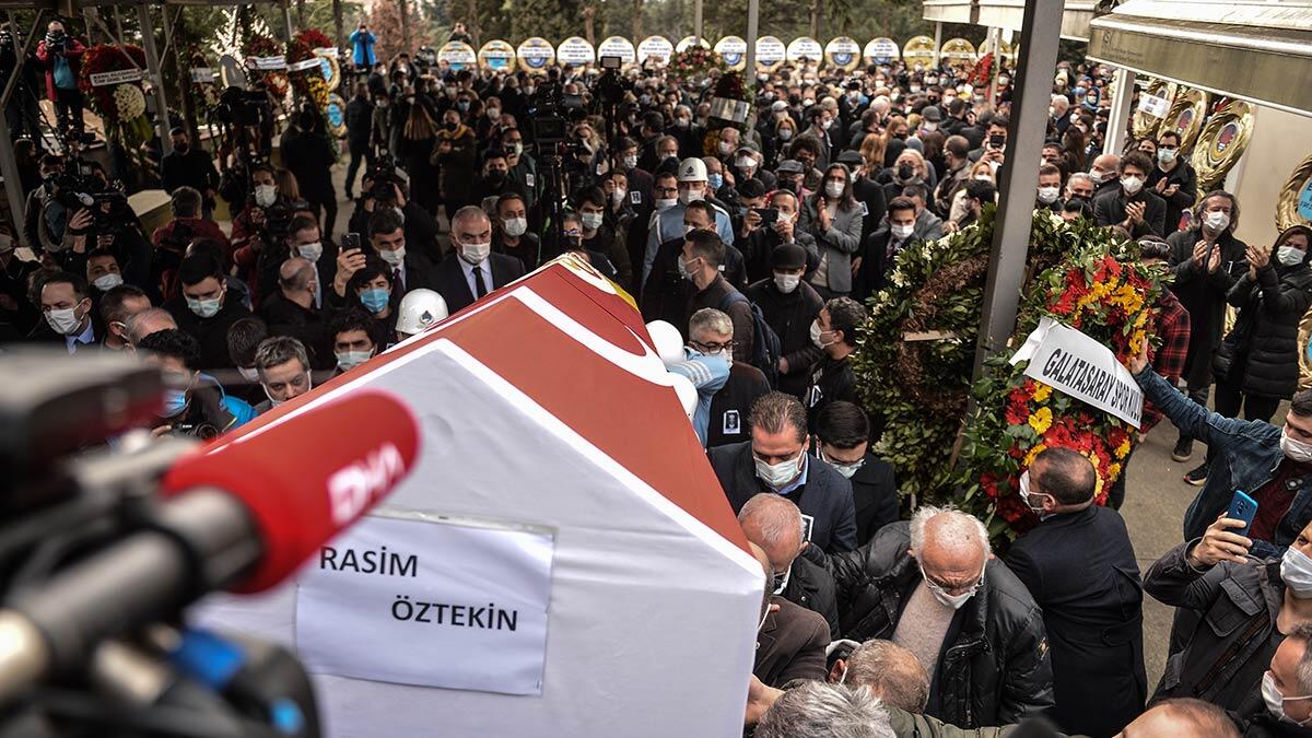 Usta oyuncu Rasim Öztekin'e veda