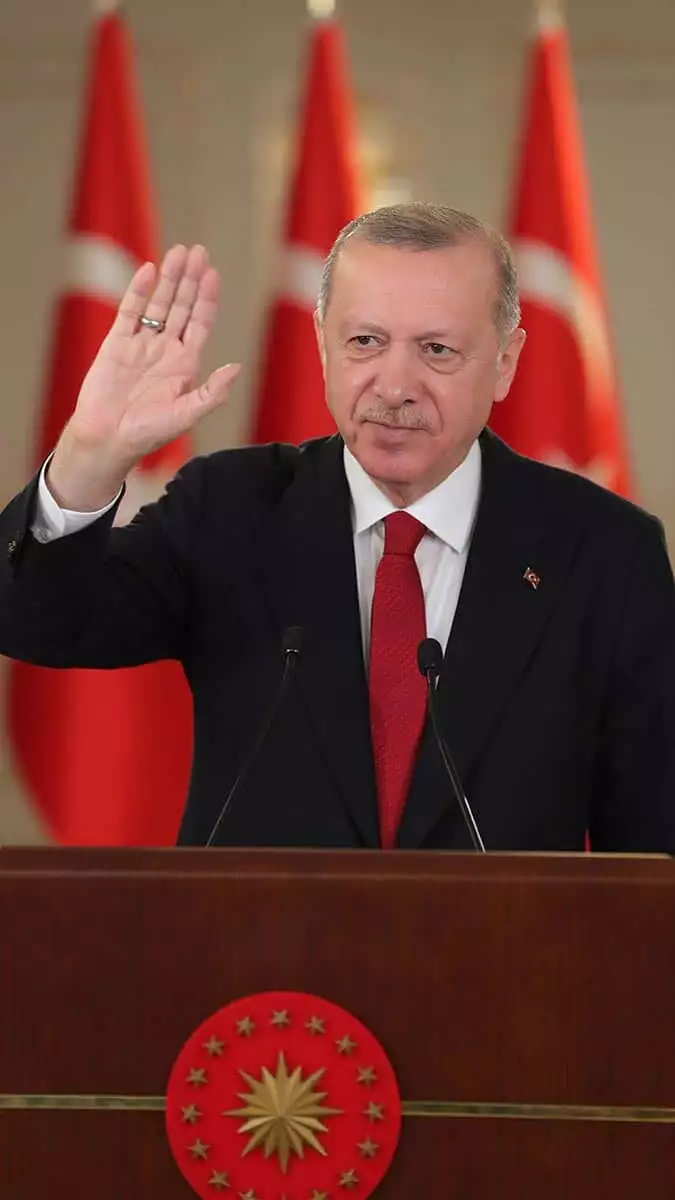 Cumhurbaşkanı recep tayyip erdoğan, "milletimizin ve kıbrıs türkleri'nin hakları gasbedilemeye çalışılmıştır" dedi.