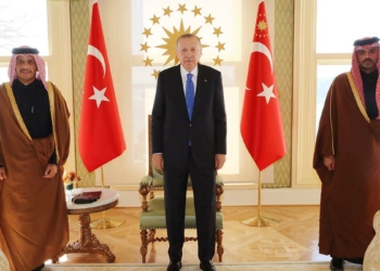 Erdoğan Katar Dışişleri bakanı ile görüştü