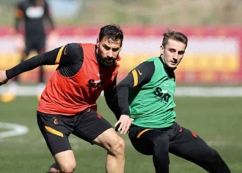 Saracchi takımla birlikte çalıştı