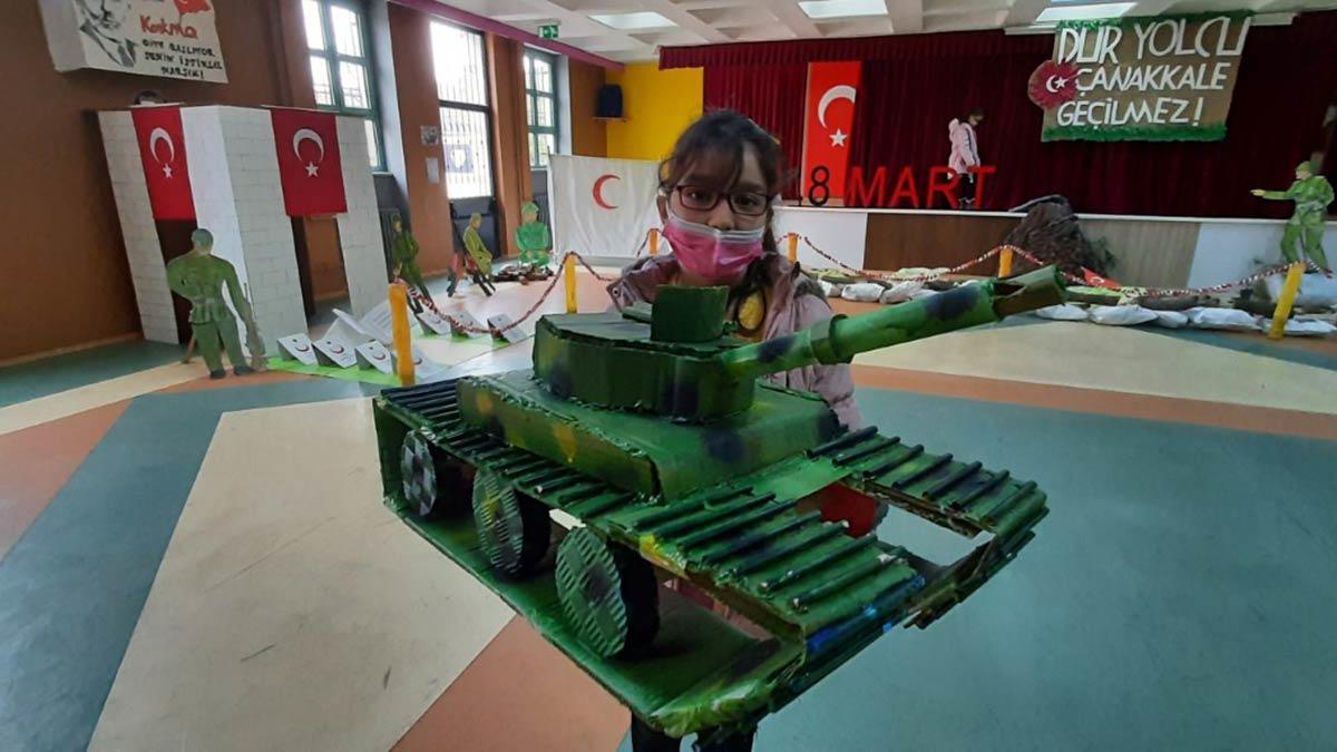 Maketlerle Çanakkale sergisi