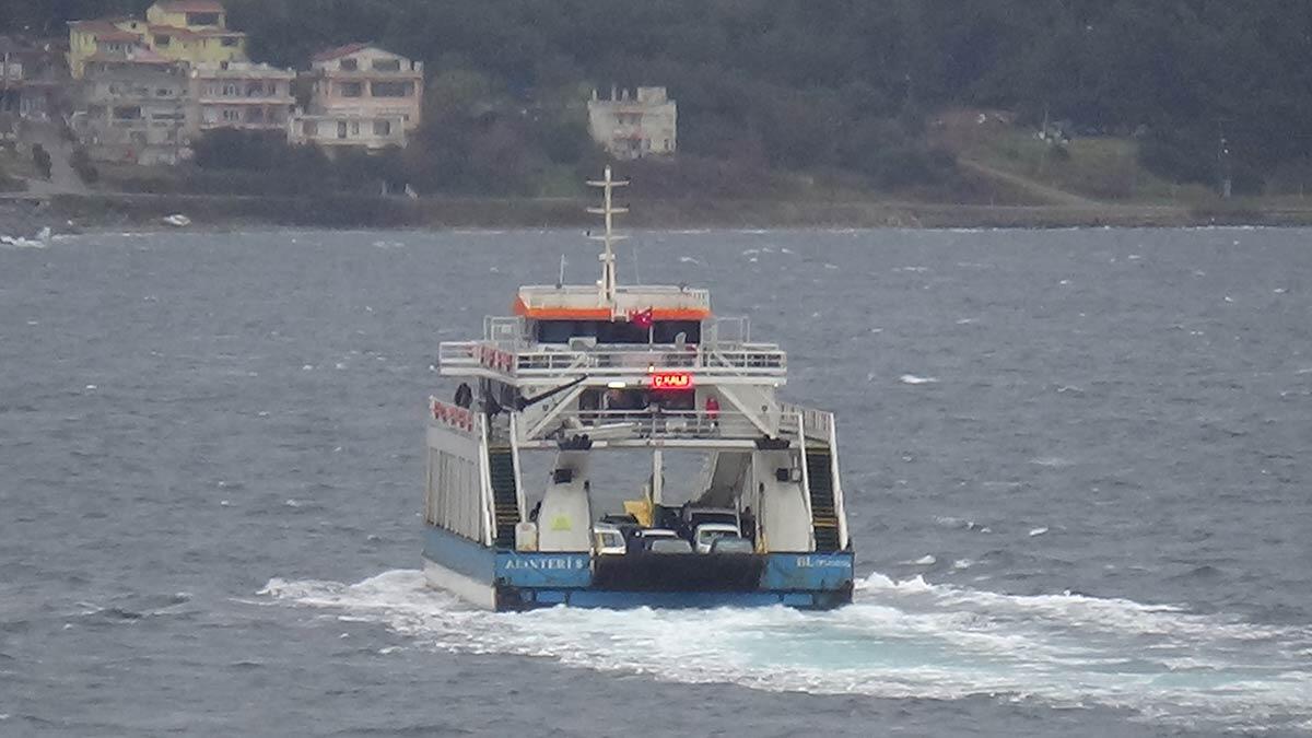 Adalara feribot seferleri yapılamıyor