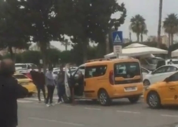 Hasan Şaş bir kişiyle tartıştı
