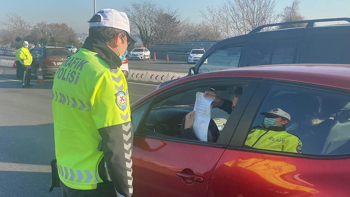 15 Temmuz Şehitler Köprüsü'nde denetim