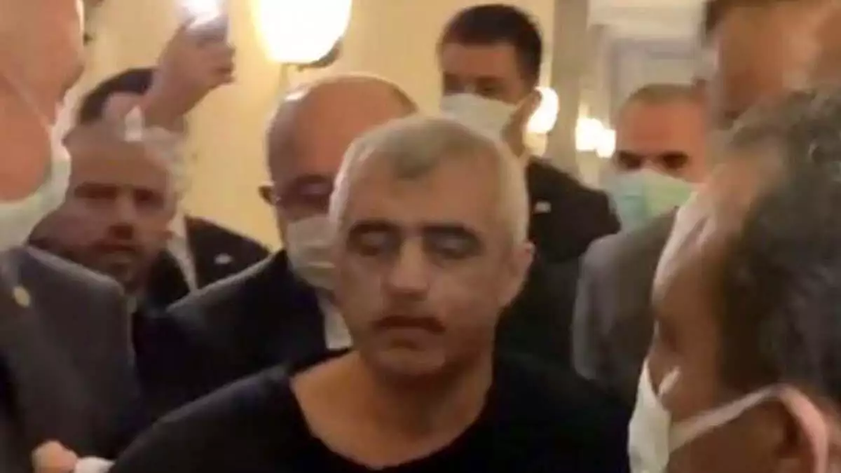 Gergerlioğlu meclis'te gözaltına alındı