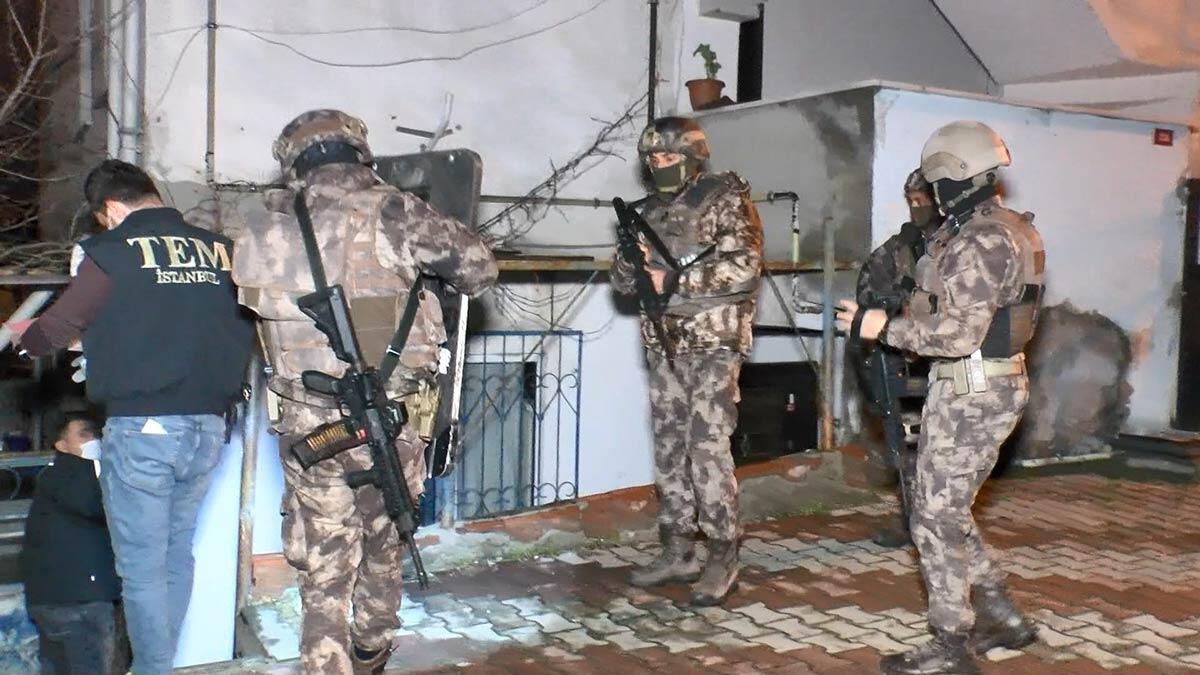 İstanbul'da terör örgütü DEAŞ operasyonu