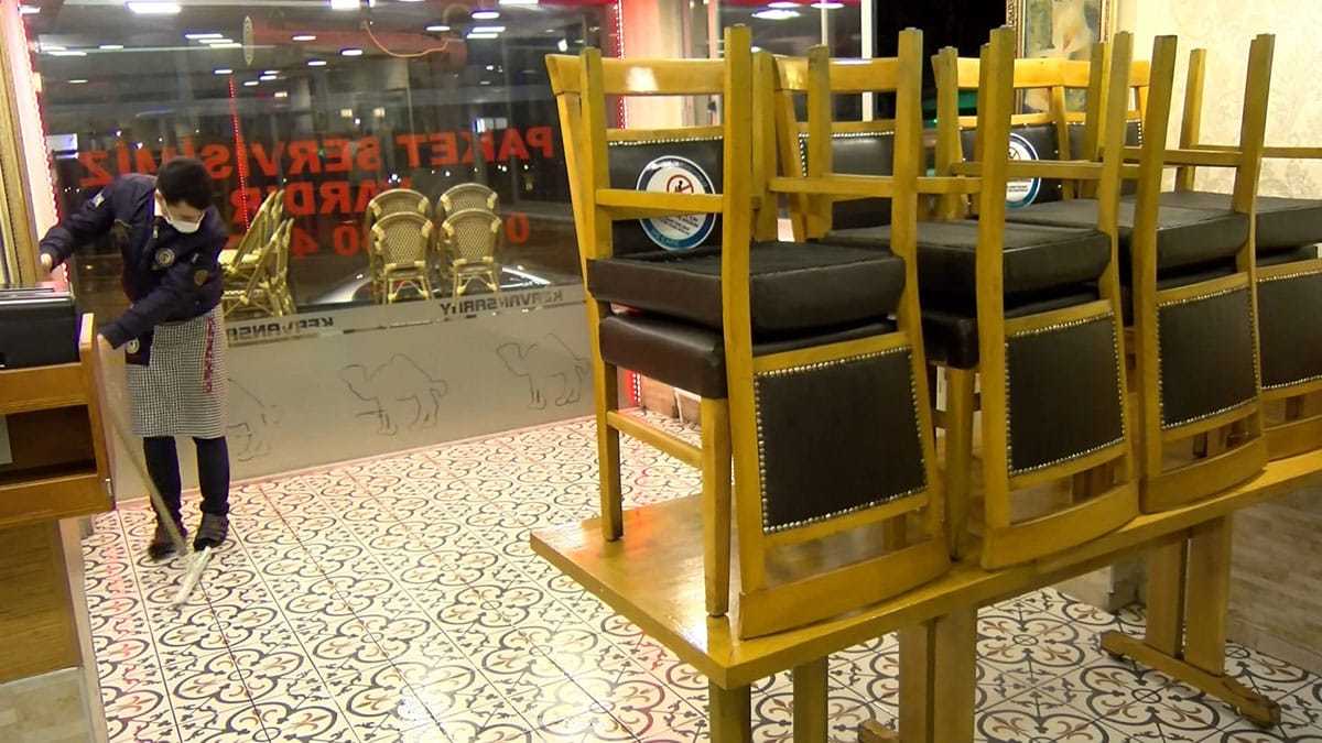 İş yerleri geceden hazırlık yaptı