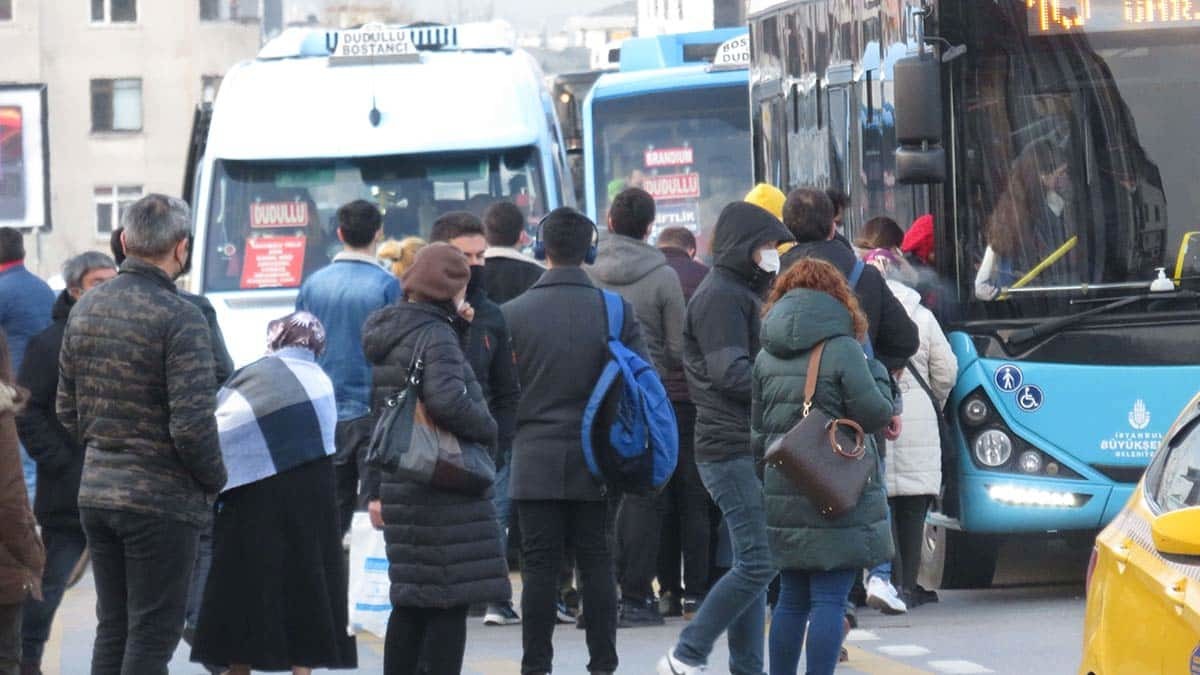 Toplu taşıma araçlarına koronavirüs denetimi