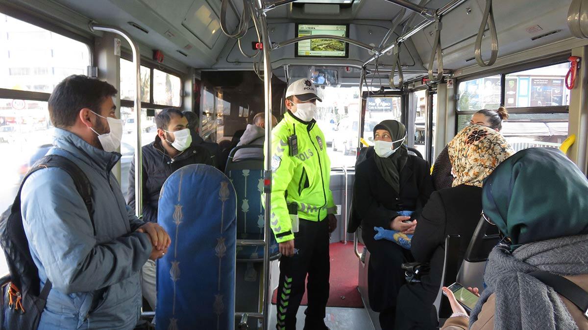 Kadıköy'de toplu taşıma araçlarına denetim