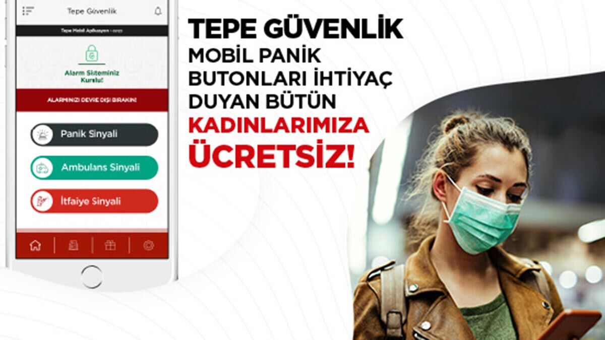 Tepe Güvenlik kadına şiddetin önüne geçmek ve tüm kadınların acil durum hizmetlerine ulaşımını kolaylaştırmak için harekete geçti.