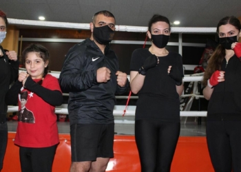 Kadınlardan boks kurslarına ilgi
