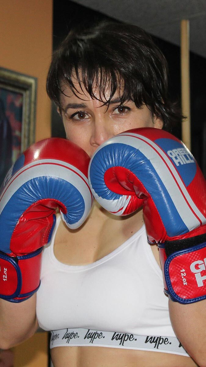 Kadınlardan boks kurslarına ilgi