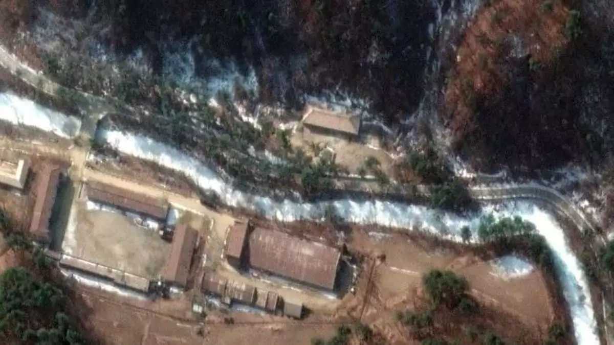 Kore'nin nükleer tesisleri uydudan görüntülendi