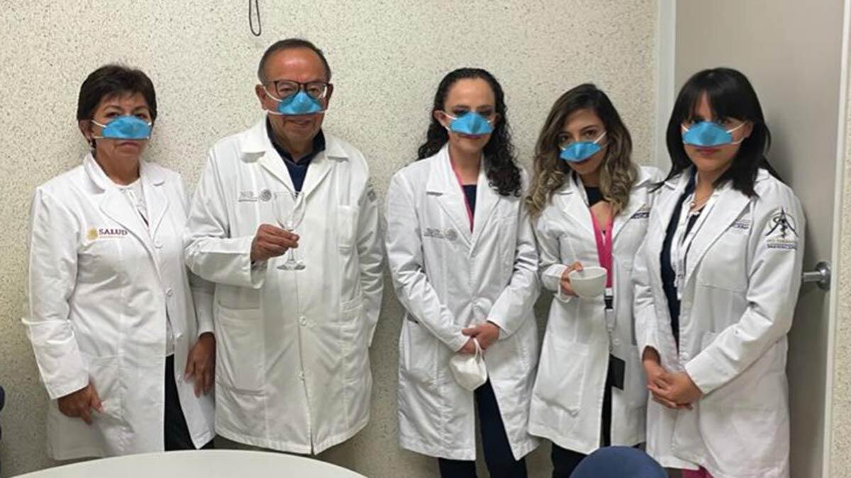 Koronavirüse karşı burun maskesi