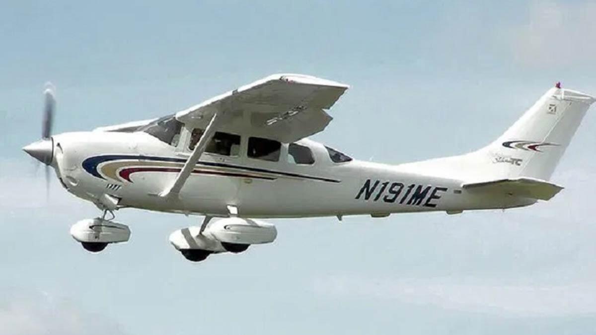 Cessna 206 tipi uçak düştü