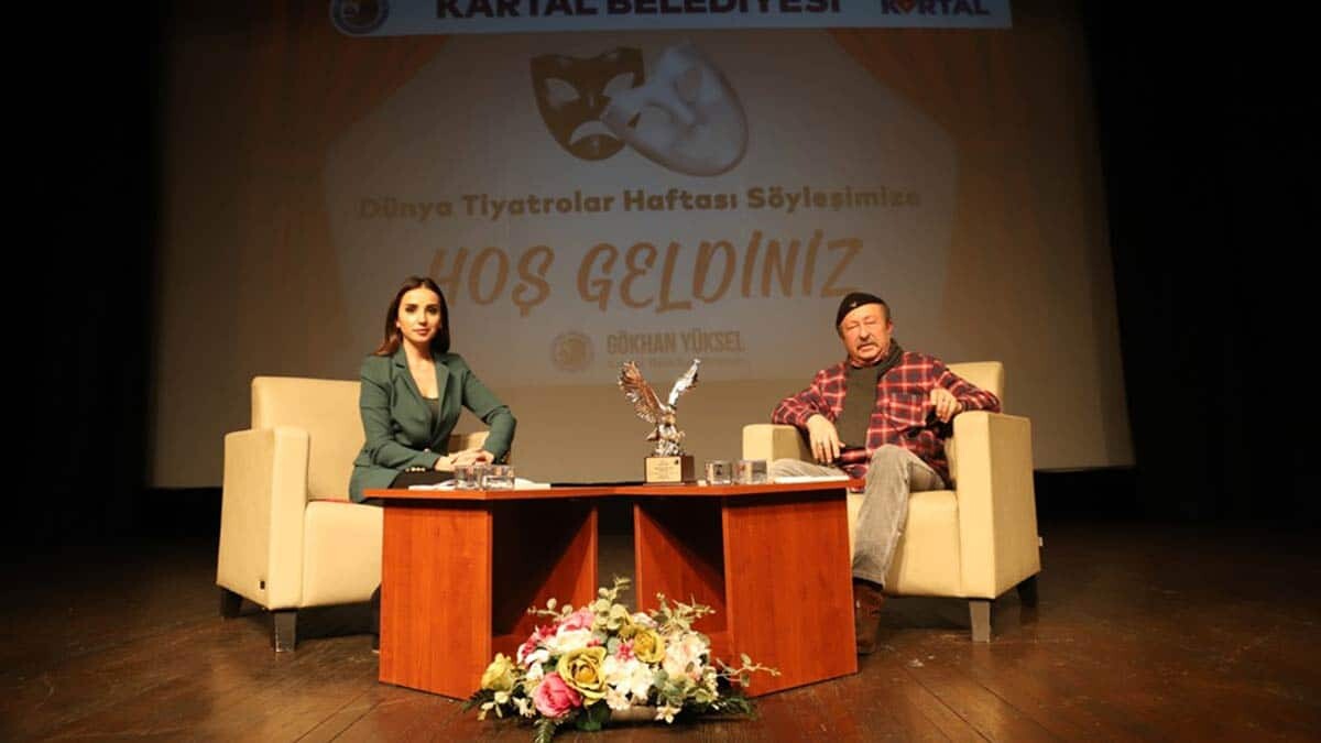 Kartal Belediyesi'nin Tiyatrolar Günü konuğu Erkan Can