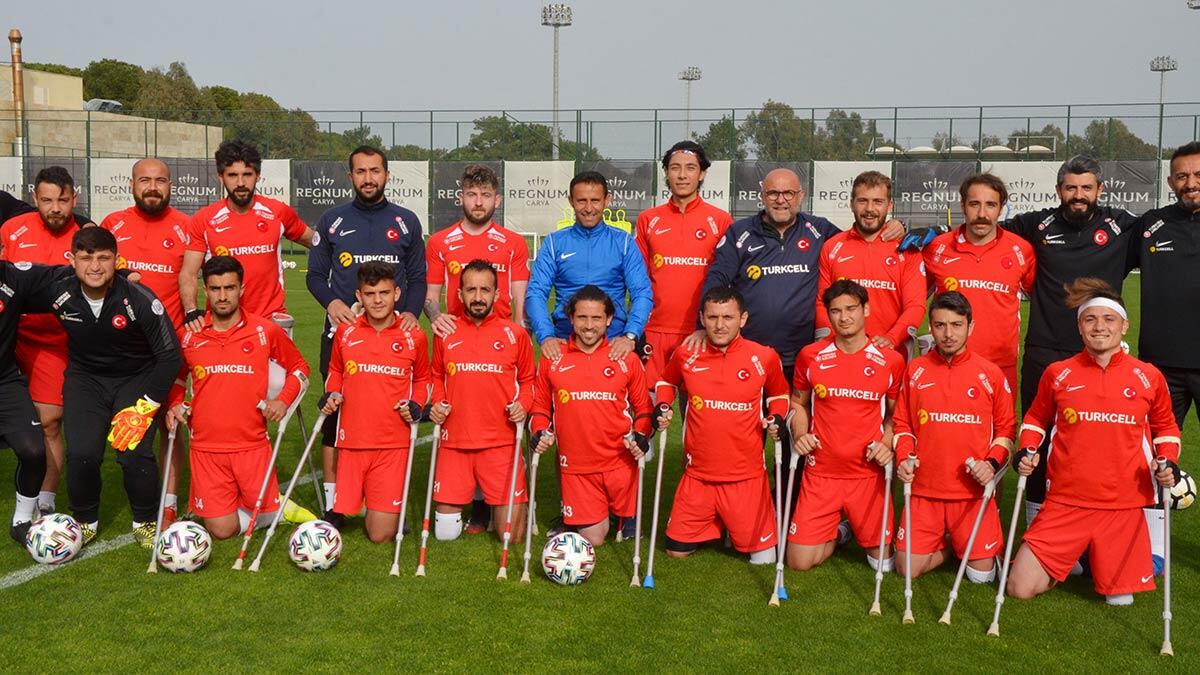 Ampute futbol bizden sorulacak