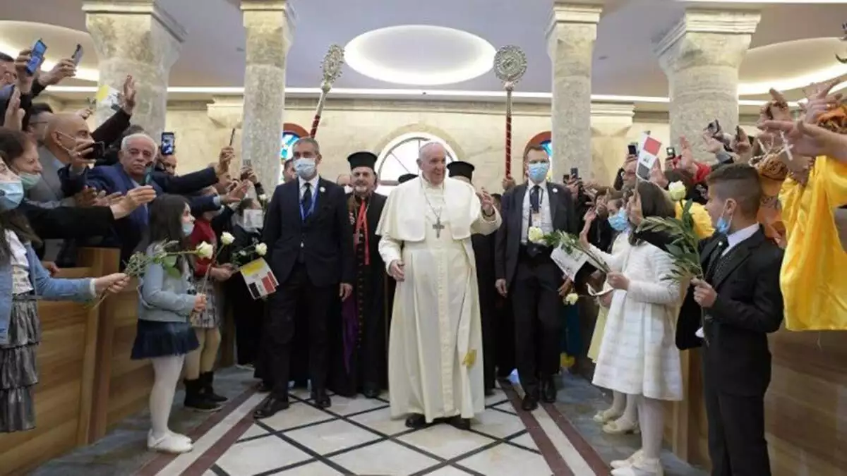 Papa francis'ten karakuş'ta birlik mesajı