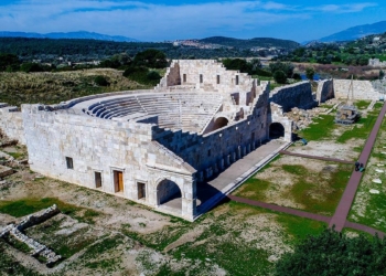 Patara'da yürüyüş yollarında çökme