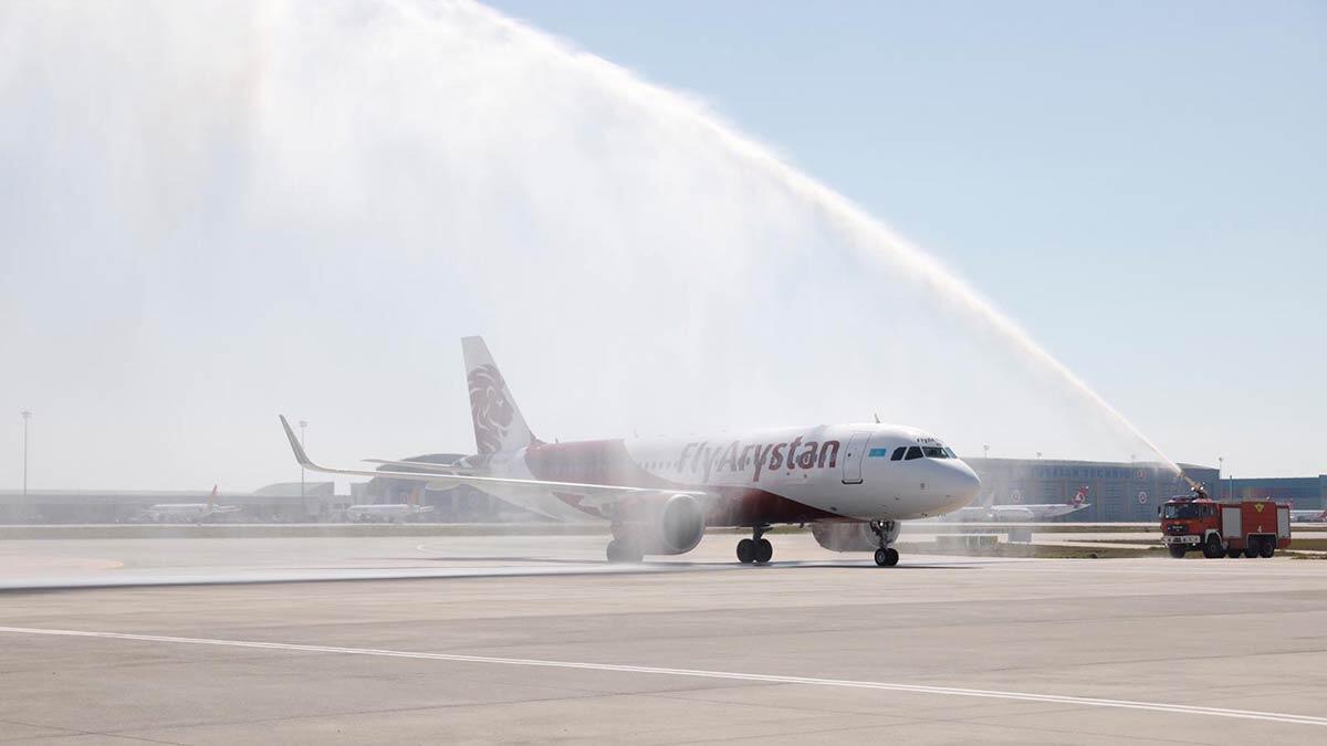 Sabiha Gökçen'den Kazakistan uçuşları başladı