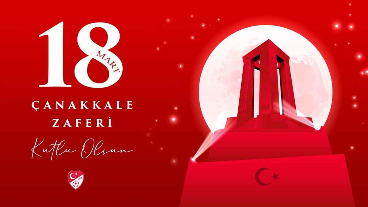 Spor camiasından 18 Mart mesajı