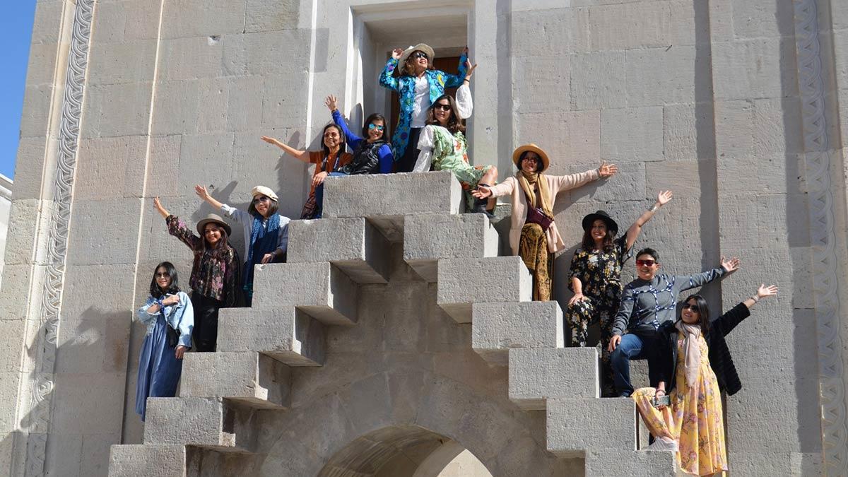 Sultanhanı Kervansarayı'nda pandemi sessizliği