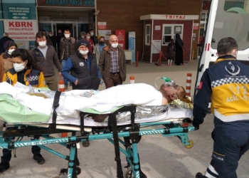 Taş ocağında trafoda patlama meydana geldi