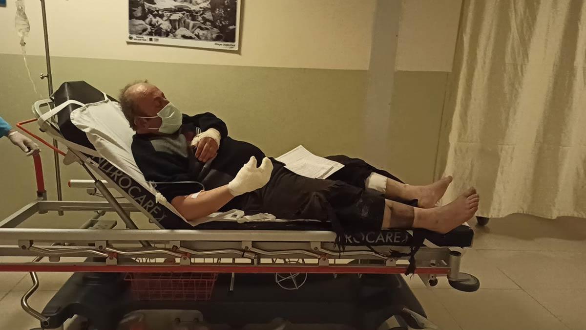 Taş ocağında trafoda patlama meydana geldi