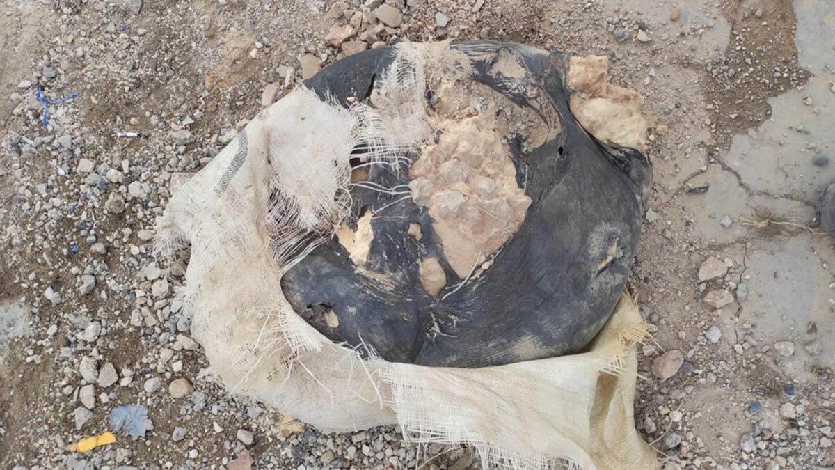 Tel Abyad'da 60 kilo patlayıcı ele geçirildi