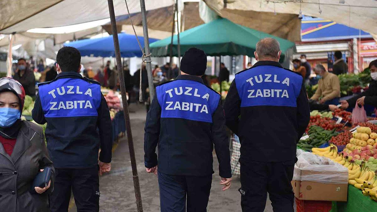 Zabıta Ekipleri semt pazarlarını denetliyor
