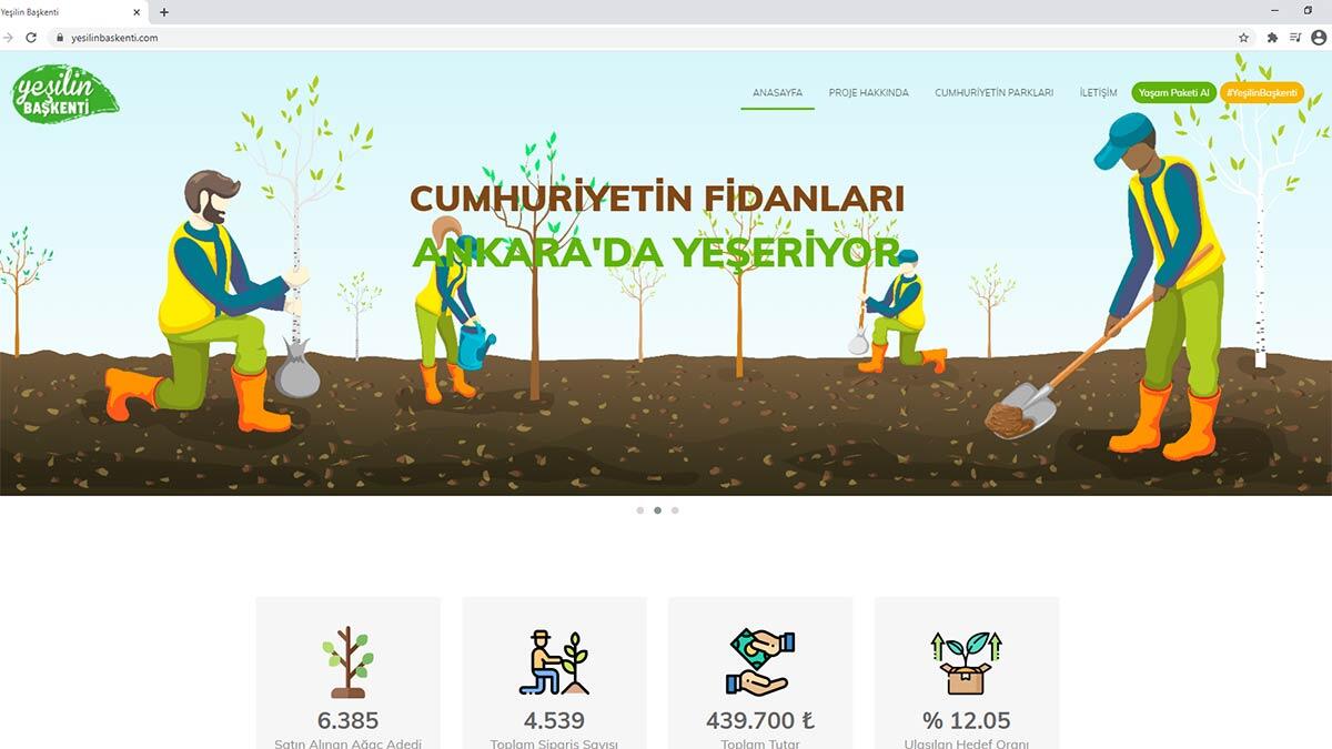 Kentte yeşil alan sayısını artırmak ve hatıra ormanları oluşturmak için harekete geçen Yavaş, sosyal medya hesapları üzerinden yaptığı çağrıda, “Cumhuriyetin Başkenti’nde sizin desteklerinizle binlerce fidan yeşerecek” dedi.