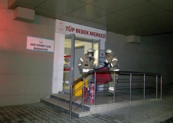 Zeynep Kamil Hastanesi'nde yangın