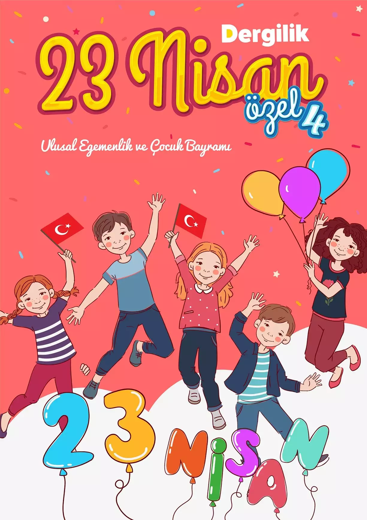 23 nisan'a özel dergi hazırlandı