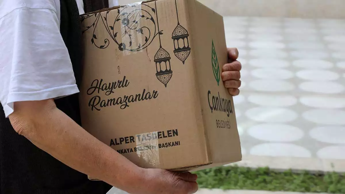 Çankaya belediyesi ramazan'da vatandaşın yanında