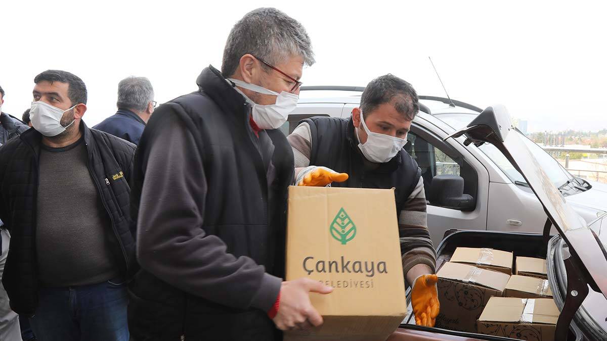 Çankaya'dan esnafla Ramazan dayanışması