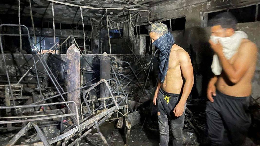 Bağdat'ta hastane yangınında ölü sayısı 82