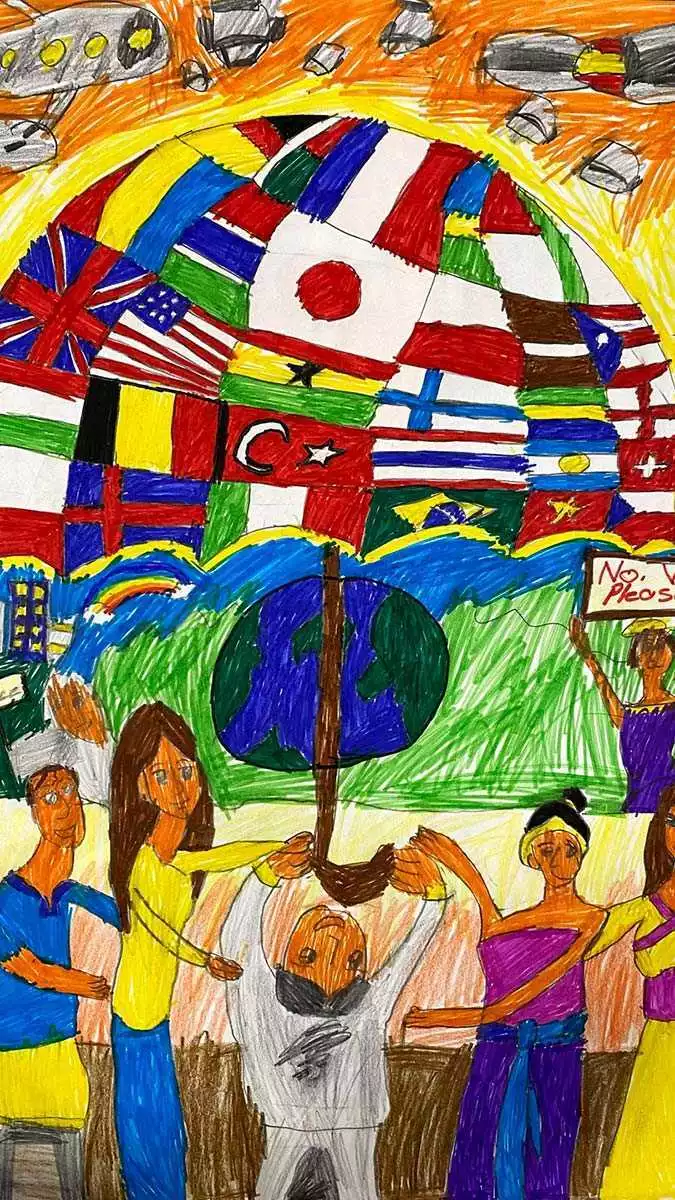 Çankaya belediyesinin 23 nisan ulusal egemenlik ve çocuk bayramı dolayısıyla  düzenlenen “hayal et özgürleş”  sloganıyla “ulusal egemenlik ve atatürk” konulu resim yarışmasına 769 çocuk katıldı.