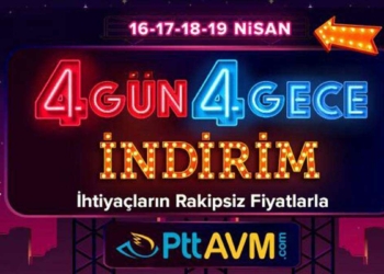PttAVM'nin 4 gün 4 gece indirimi başlıyor