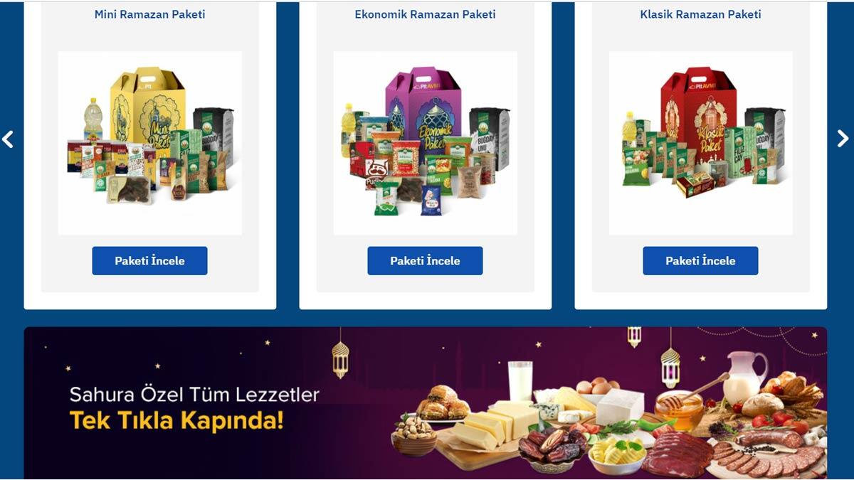 Ramazan'da e-ticaret üzerinden alışverişte hareketlilik bekleniyor, özellikle bakliyat alışverişlerinde artış gözlemlendi.