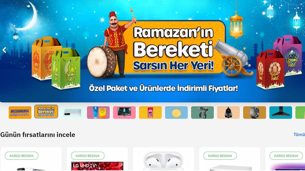 Ramazan'da e-ticaret iftar ve sahur alışverişleri