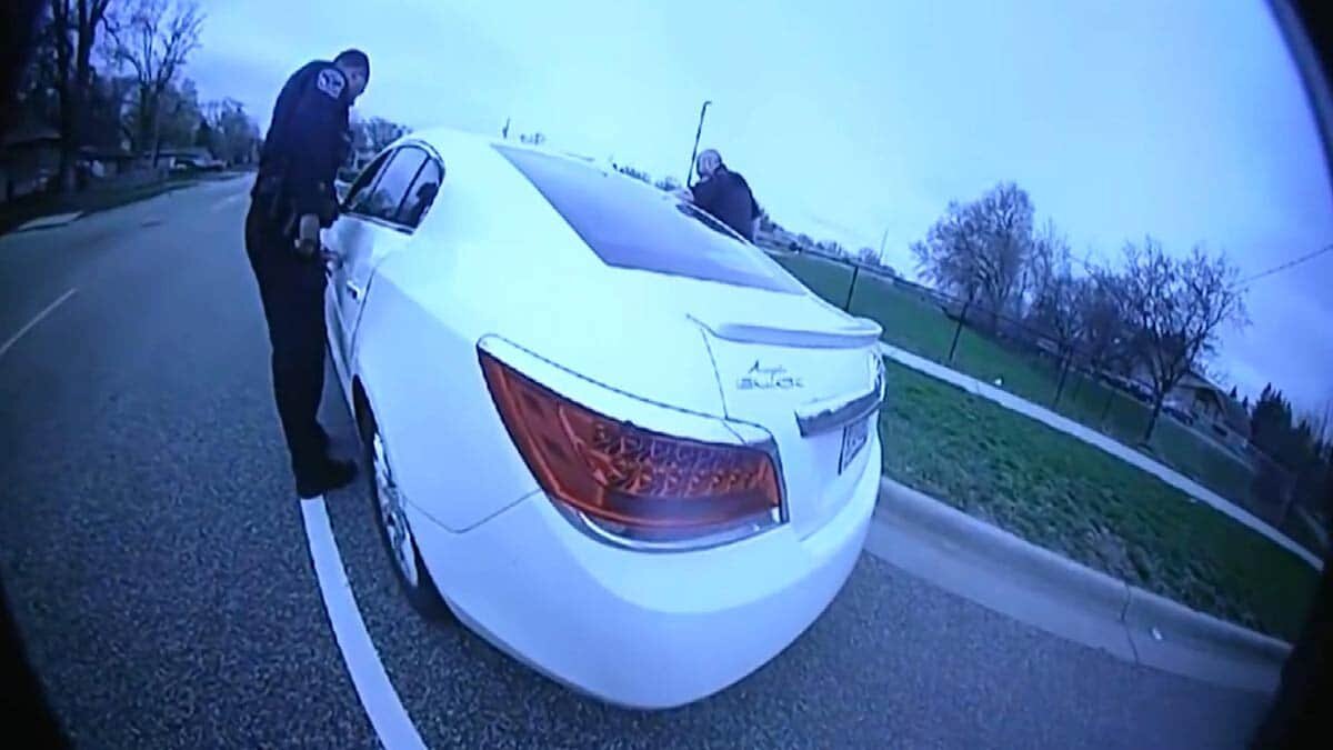 Daunte Wright'ın vurulma anları görüntülendi